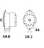 Alternator IA1348 OEM  PN 11203268